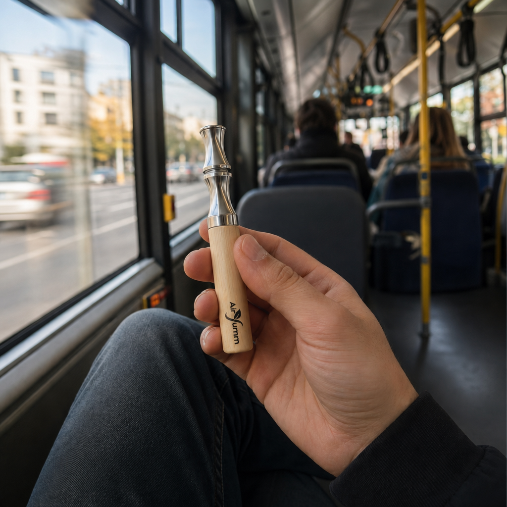 În autobuz