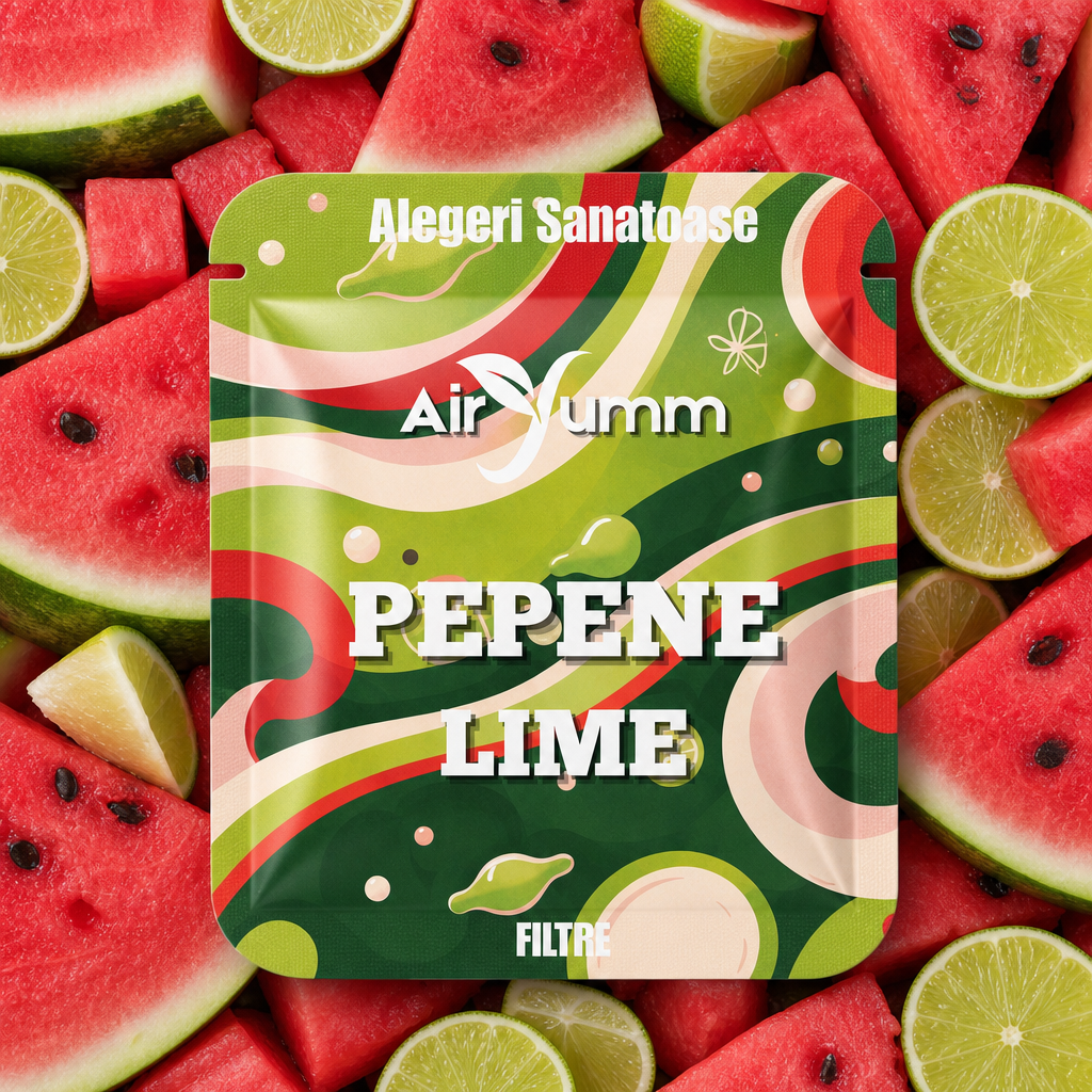 AirYumm Pepene Lime - pachet 3 filtre