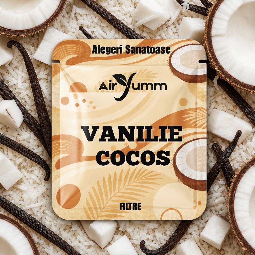 AirYumm Vanilie Cocos - pachet 3 filtre