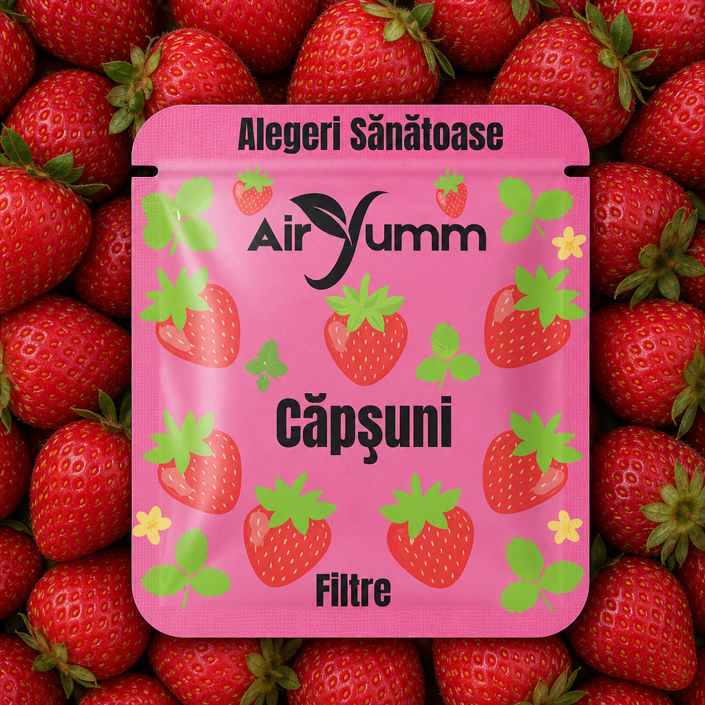 AirYumm Capsuni - pachet 3 filtre