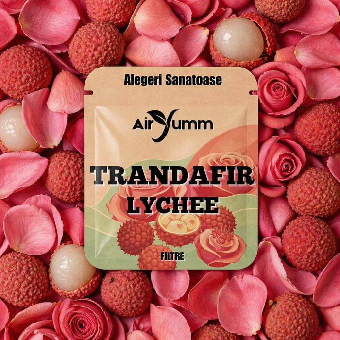 AirYumm Trandafir Lychee - pachet 3 filtre