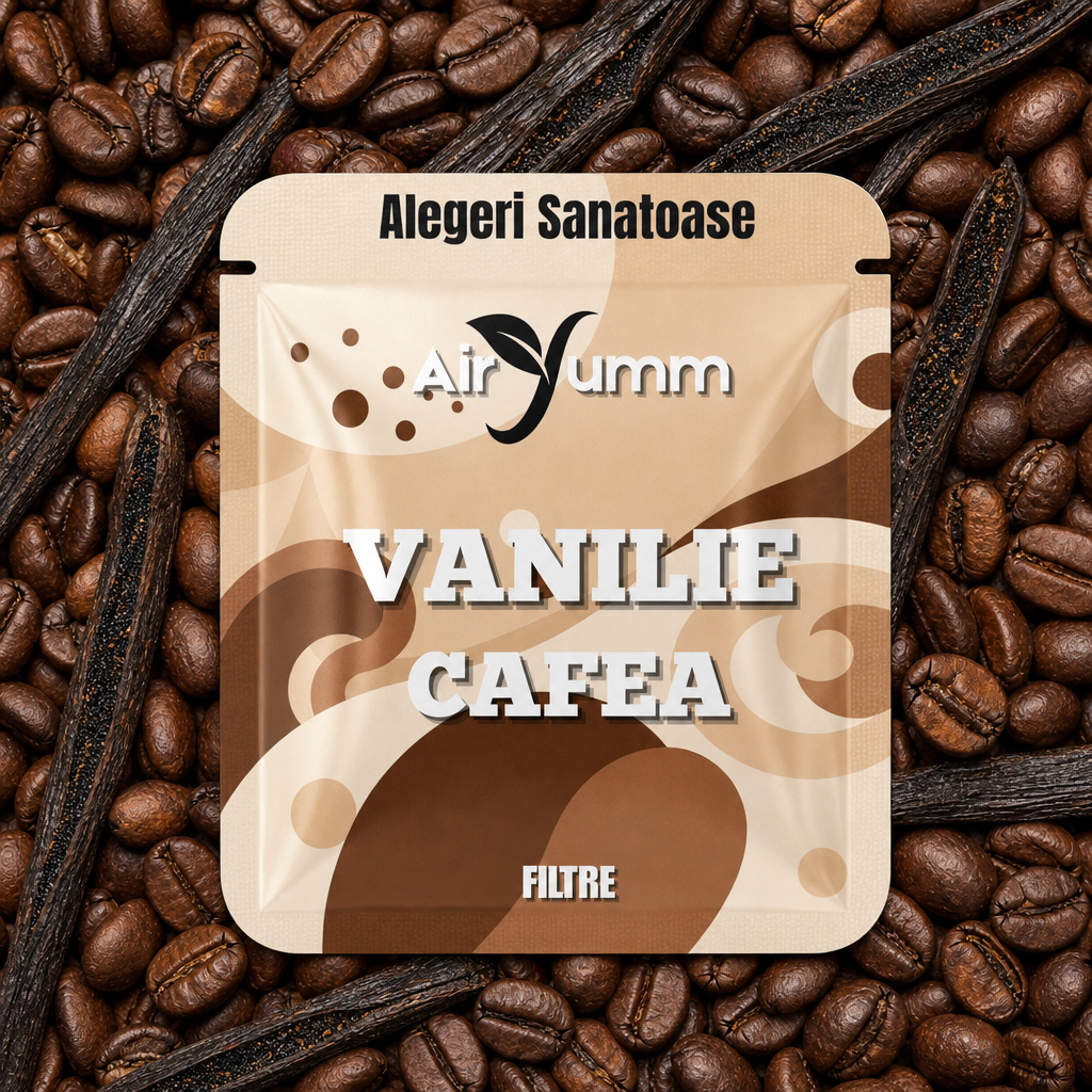 AirYumm Vanilie Cafea - pachet 3 filtre